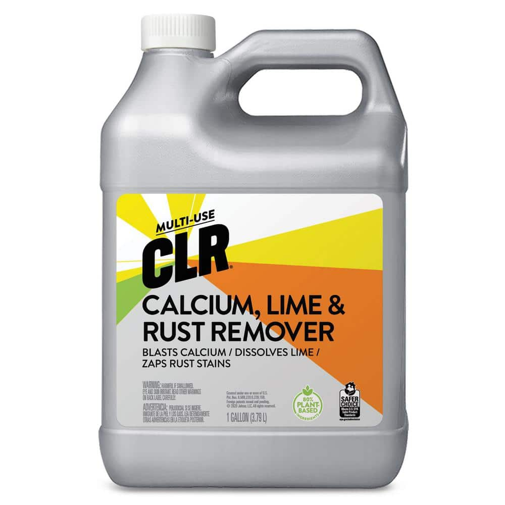 Clr 1 Gal Calcium Lime And Rust Remover Cl4 P The Home Depot