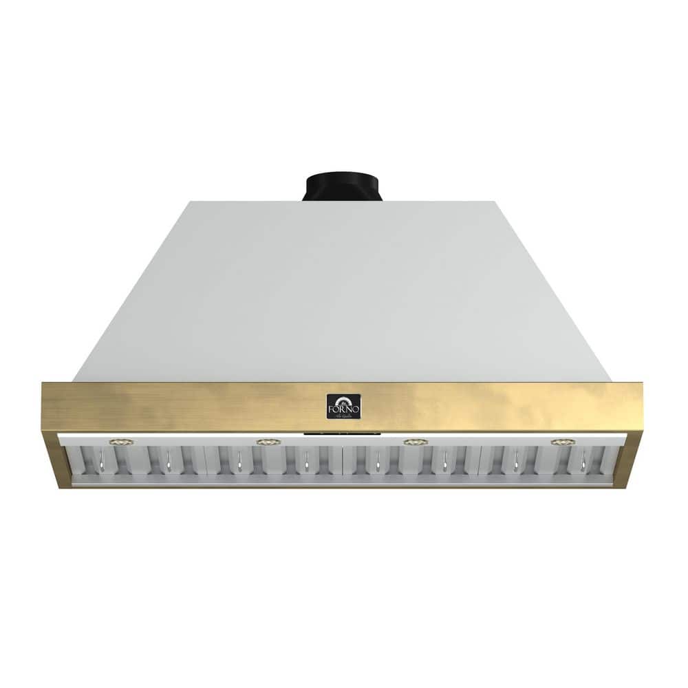 Vittorio 48 in. Range Hood in White