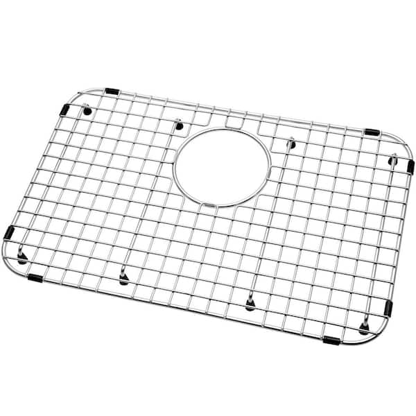 SERENE VALLEY 20-in x 12.99-in Rear Drain Heavy-Duty Stainless Steel Sink Protector SVM2013R