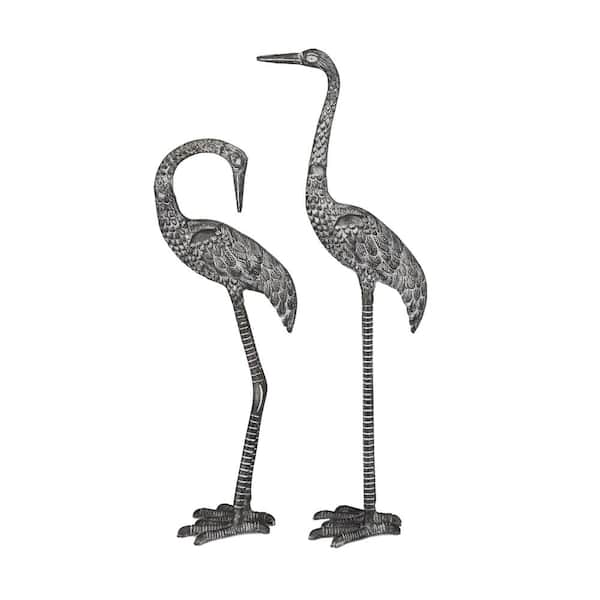 Litton Lane 31 In., 25 In. Garden Sculpture (2-Pack)