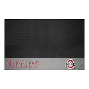 Ohio State Buckeyes Southern Style Vinyl 42 in. Grill Mat