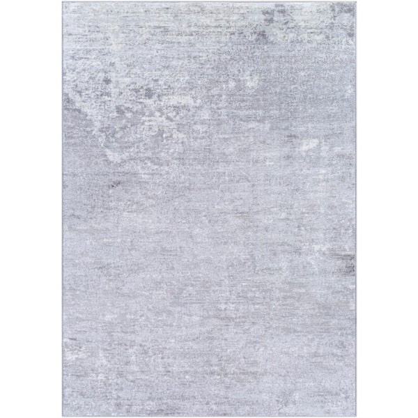 Livabliss Meckler Light Gray 5 ft. x 7 ft. Indoor Area Rug