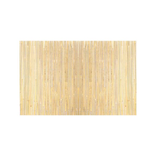 SVOPES Natural Bamboo Fence Privacy Screen,Eco-Friendly Privacy Bamboo Strip Fence, 6ft. x 13ft. Decorative Bamboo Screen Panel