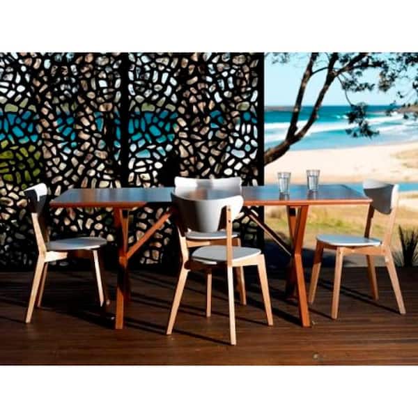 Matrix 0.3 in. x 71 in. x 2.95 ft. Riverbank Decorative Fence Panel Screen