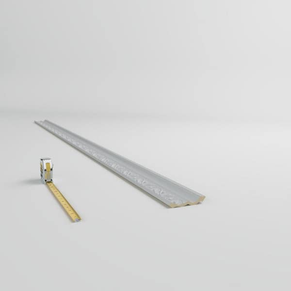 Ekena Millwork Killeen 3 in. D x 4.25 in. W x 96 in. L Polyurethane Crown Moulding