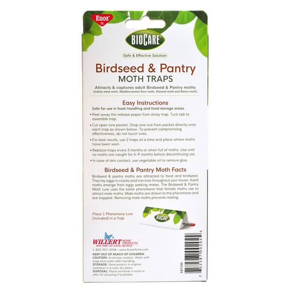 Enoz Birdseed and Pantry Moth Traps (3 Pack) | EB7100.3