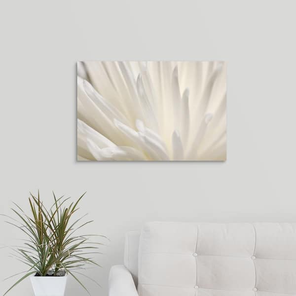 GreatBigCanvas "White Flower" by PhotoINC Studio Canvas Wall Art