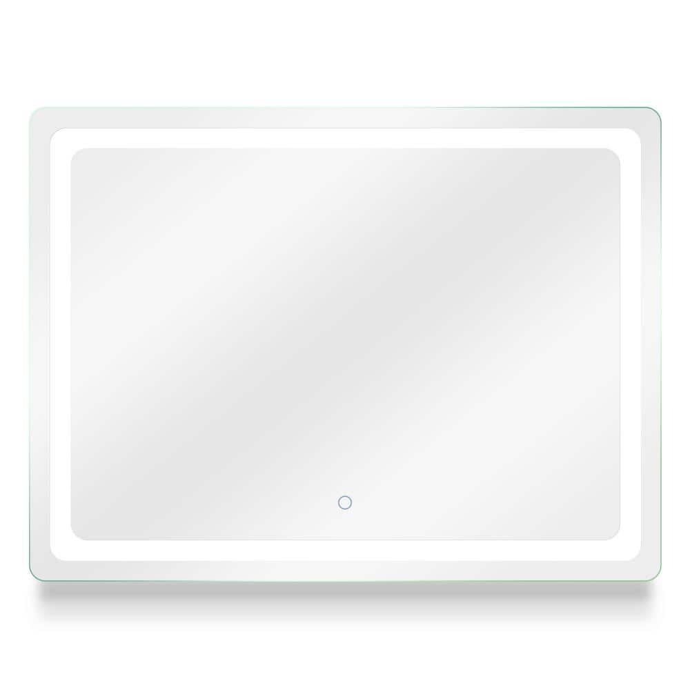 Egret 48 in. W x 36 in. H Frameless Rectangular LED Light Bathroom Vanity M
