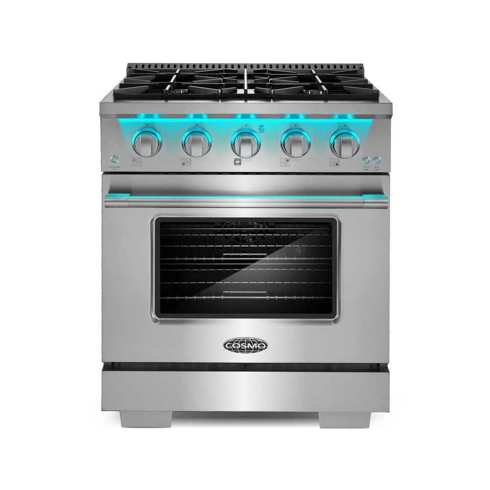 Cosmo 30 in. Vista Collection 4.3 cu. ft. Gas Range, 4-Burners