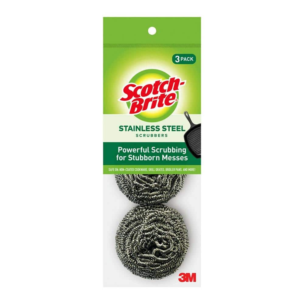 Stainless Steel Scouring Pad 3M Scouring Pads 214C 511412535467 