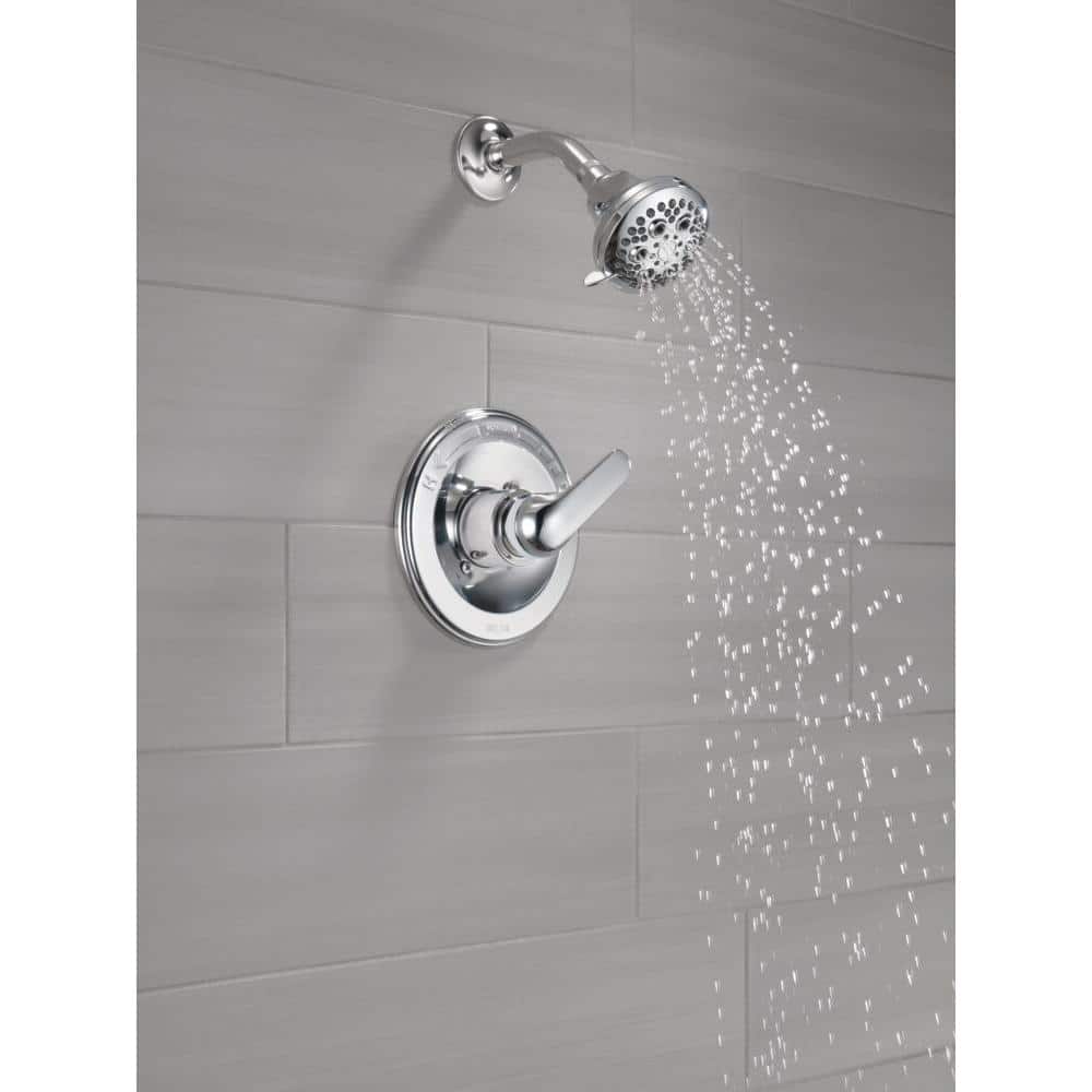Delta Chrome Single-Handle Multi-Function Shower Faucet