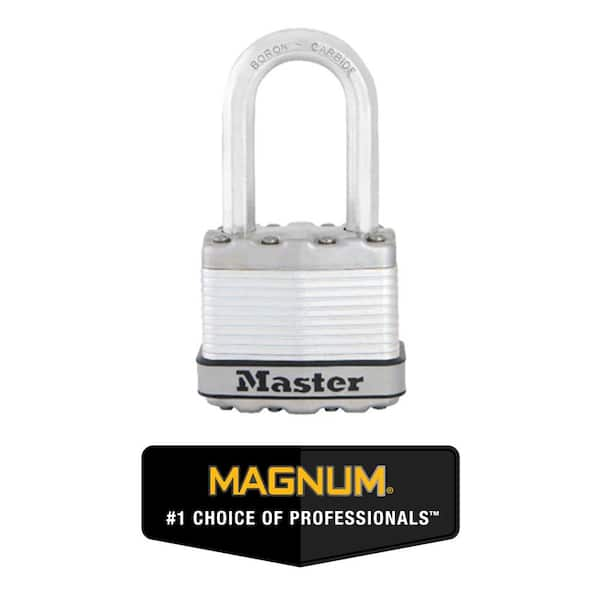 Heavy Duty Outdoor Padlock with Key, 1-3/4 in. Wide, 1-1/2 in. Shackle