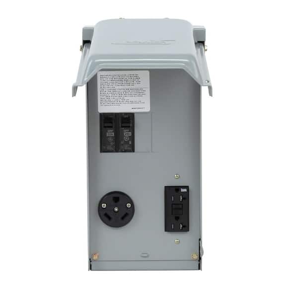 70 Amp 3-Space 6-Circuit Overhead Temporary Power Panel (U041CPP)