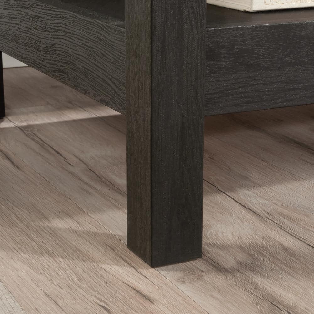 Cottage Road Raven Oak Nightstand with Lintel Oak Accent