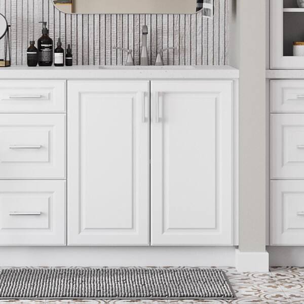 Off White Bathroom Cabinets - Homecrest Cabinetry