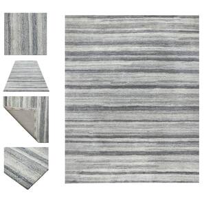 Grant 8 ft. x 10 ft. Ivory Grey Tufted PET Indoor Area Rug