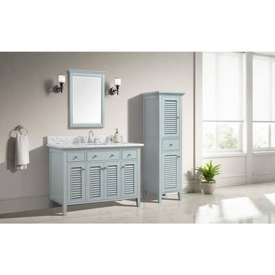 Fallworth 48 in. W x 21-1/2 in. D Bathroom Vanity Cabinet Only in Light Green