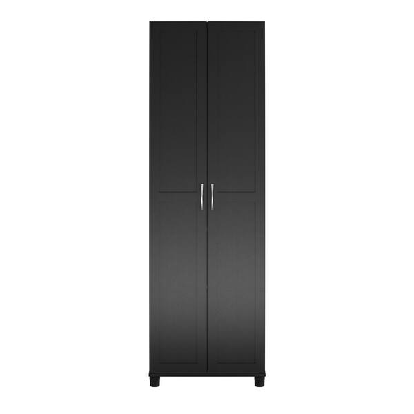 SystemBuild Evolution Lory Framed 24 in. Utility Black, Wood