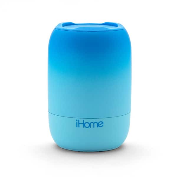 iHome PLAYFADE Rechargeable Water-Resistant Portable Bluetooth Speaker, Blue