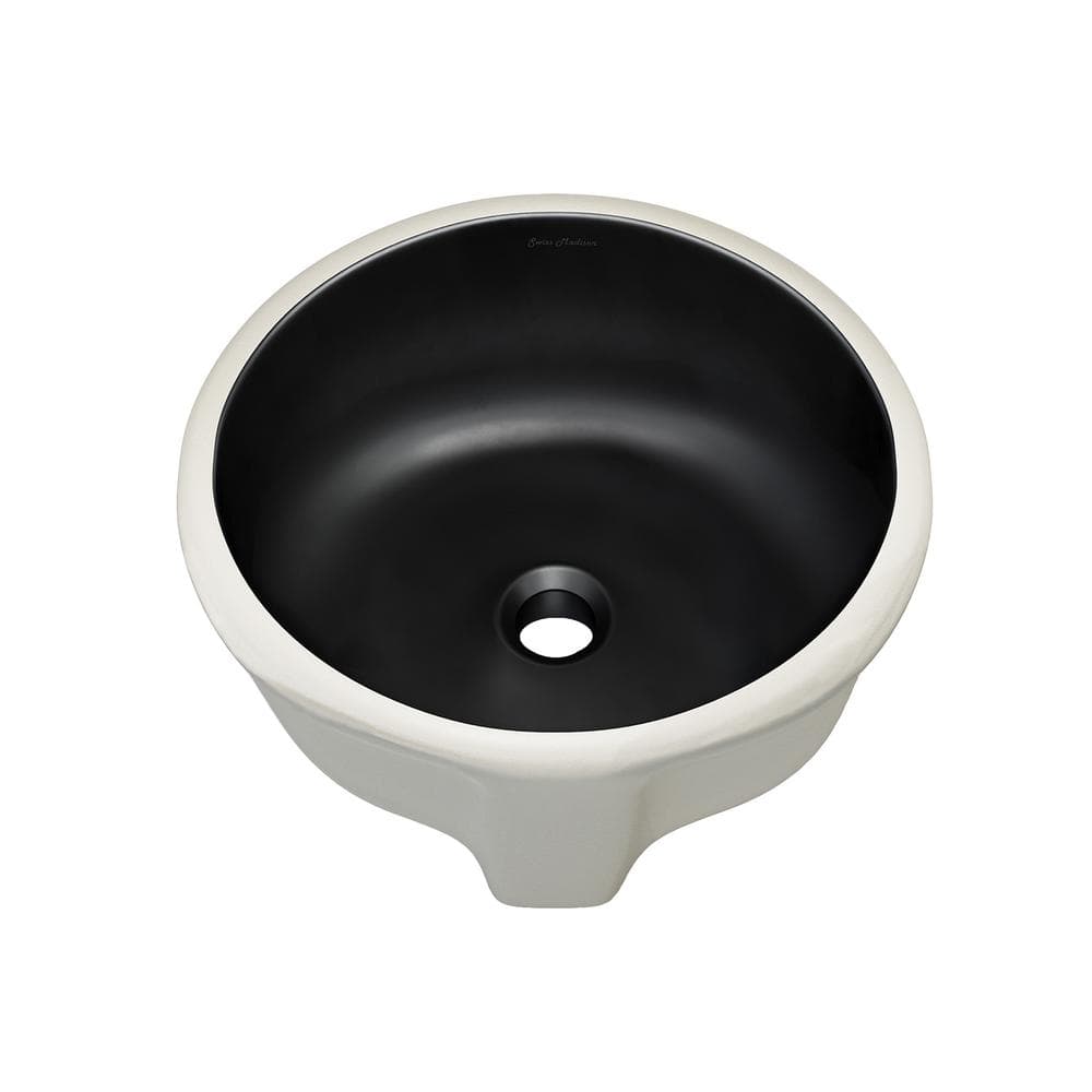 "Monaco 16"" Ceramic Undermount Bathroom Sink in Matte Black" price history on PriceWatchPro