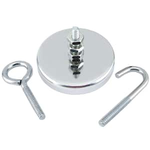 MASTER MAGNETICS Magnet Hooks Neodymium (2-Pack) 813284 - The Home Depot