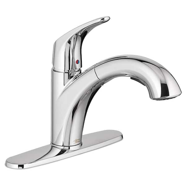 American Standard Colony Pro Single-Handle Pull-Out Sprayer Kitchen Faucet in Polished Chrome