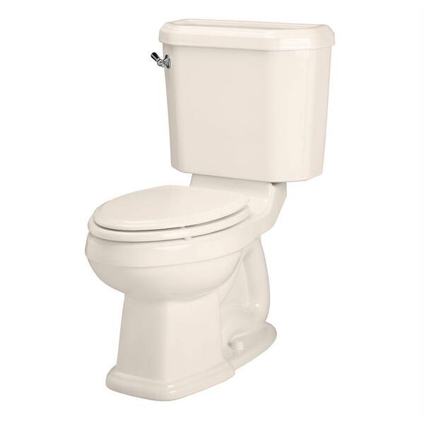 American Standard Portsmouth Champion 4 2-piece 1.6 GPF Right Height Elongated Toilet in Linen