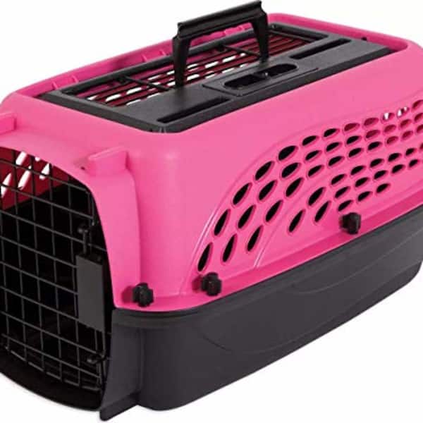 19 in. 2-Door Dog and Cat Kennel