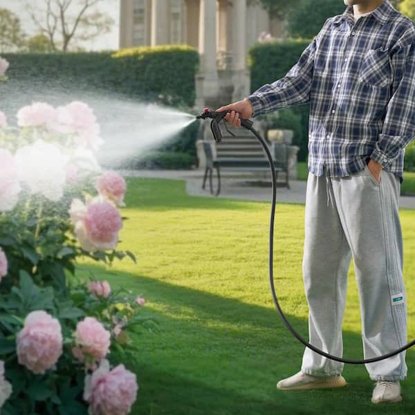 Cordless Stick Water Transfer Pump 528GPH Portable Sump Pump with NPT3/4in. Garden Hose (No Battery) for Pool