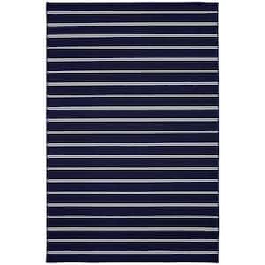 Avery Navy 5 ft. x 7 ft. Area Rug