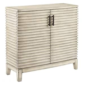 Cain Cream 34 in. H Accent Chest