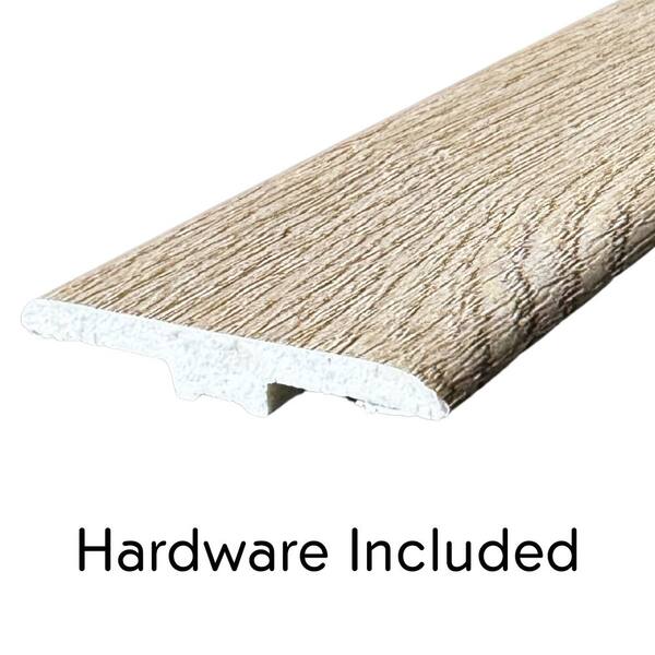 Shaw 1.75-in x 72-in Exquisite Vinyl Floor T-Moulding Shaw 1.75-in x 72-in Exquisite Vinyl Floor T-Moulding