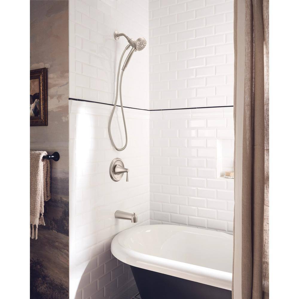 Spot Resist Nickel Handheld Wall Mounted Rain Shower System