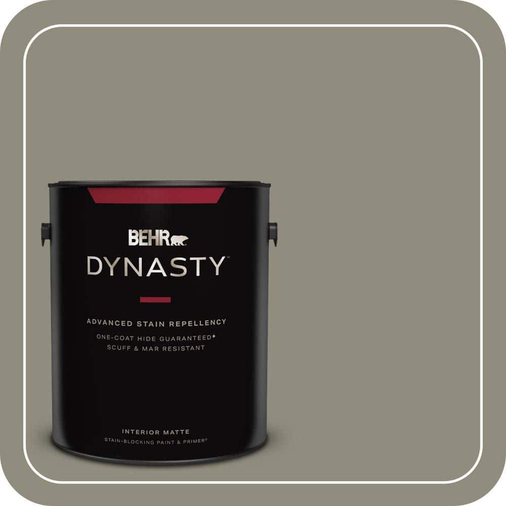 1 gal. #MQ6-25 Pavement Gray One-Coat Hide Matte Interior Stain-Blocking Paint & Primer price history on PriceWatchPro