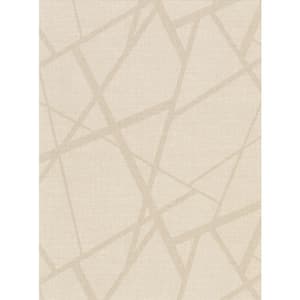 Avatar Cream Abstract Geometric Cream Wallpaper Sample