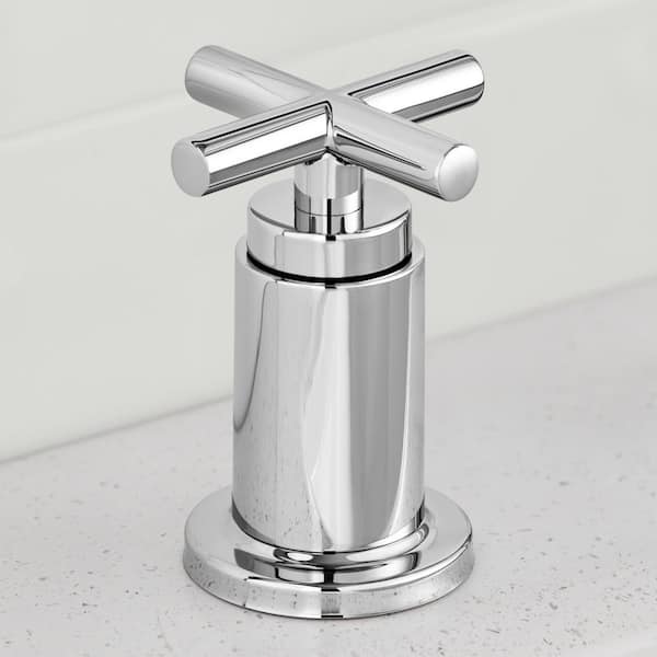 Glacier Bay Dorind 8 in. Cross Handles Bathroom Faucet in Chrome