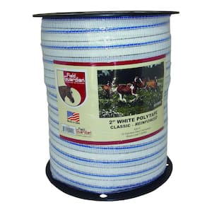 2 in. White Classic Reinforced Polytape
