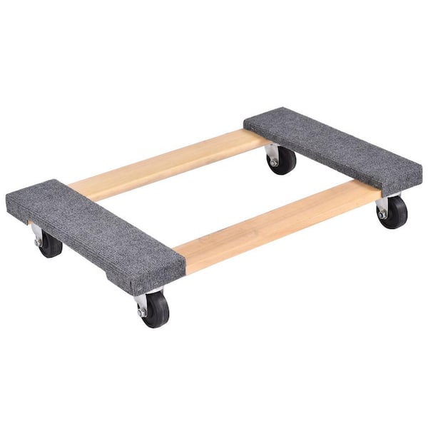18" x 30" Wood Box Freight Moving Push Hand-Cart Truck Details about   Furniture Dolly 1000 Lb 