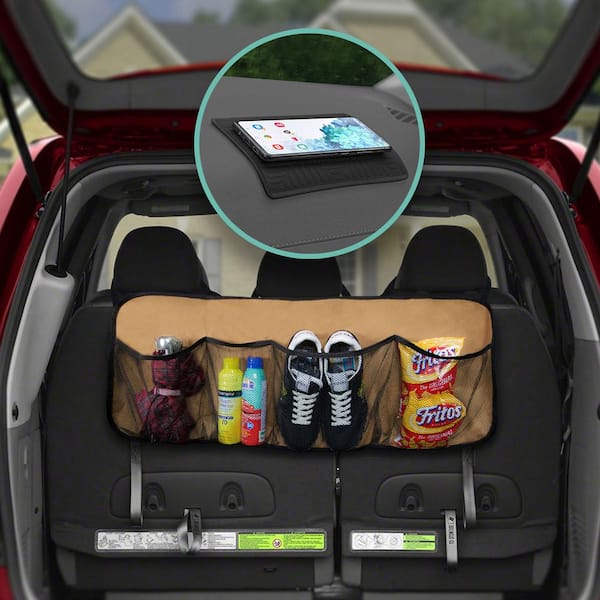 1pc Car Trunk Organizer Foldable Storage Box, Non-woven Fabric Multipurpose  Storage Bin