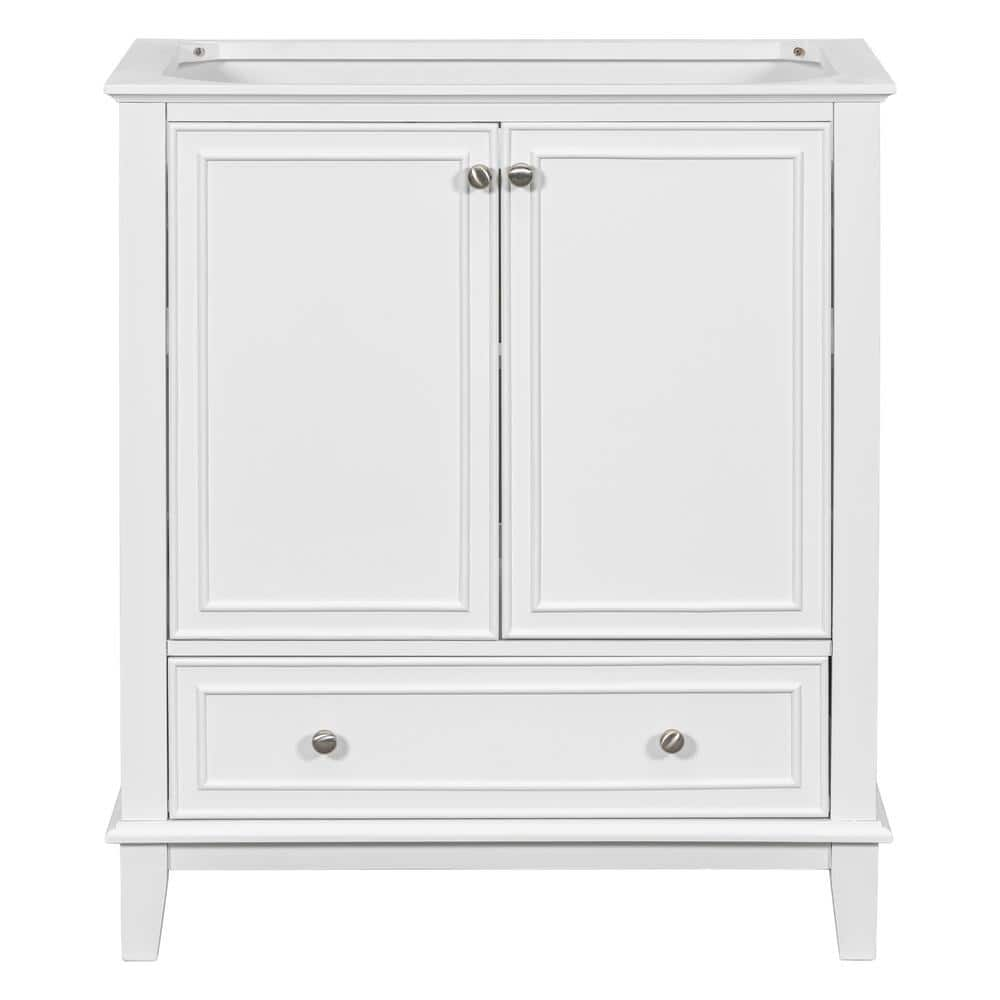 30 in. W x 18 in. D x 34 in. H Freestanding Bath Vanity Cabinet without ...