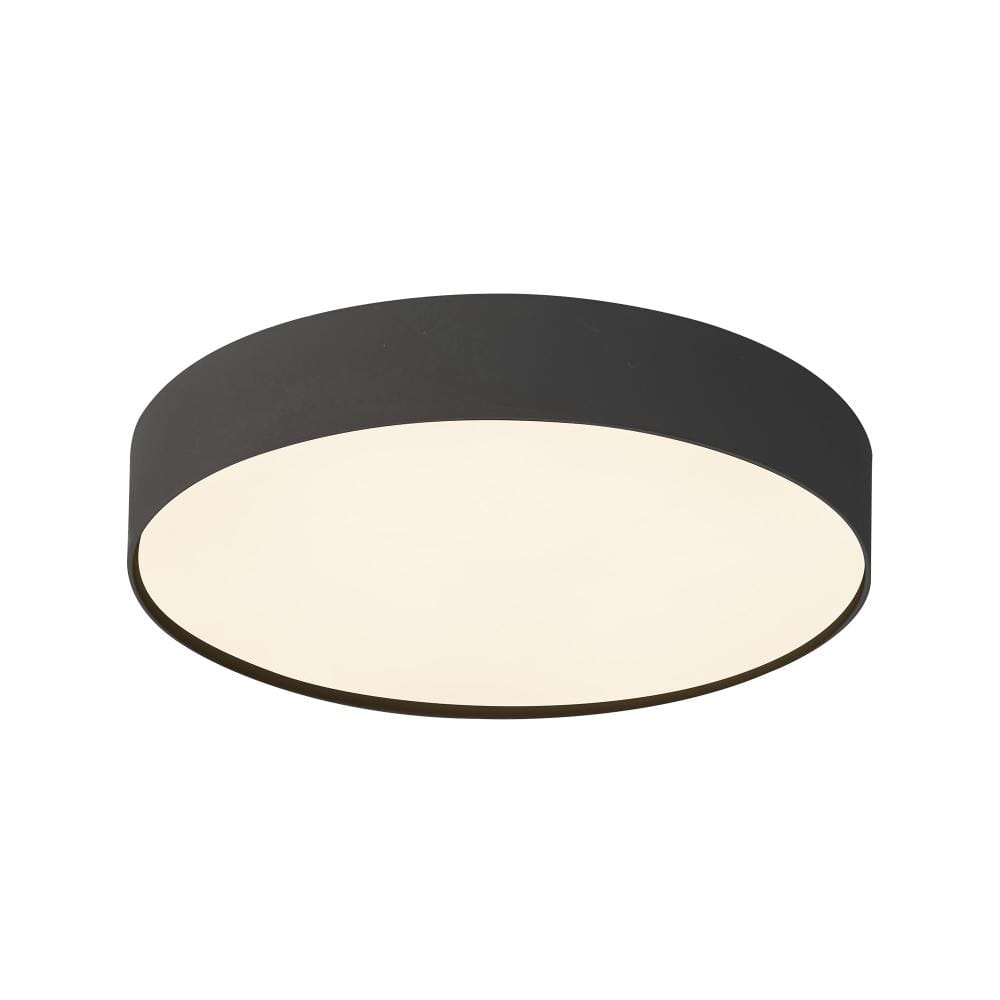 Rynn 5-in Black dimmable LED Flush Mount price history on PriceWatchPro