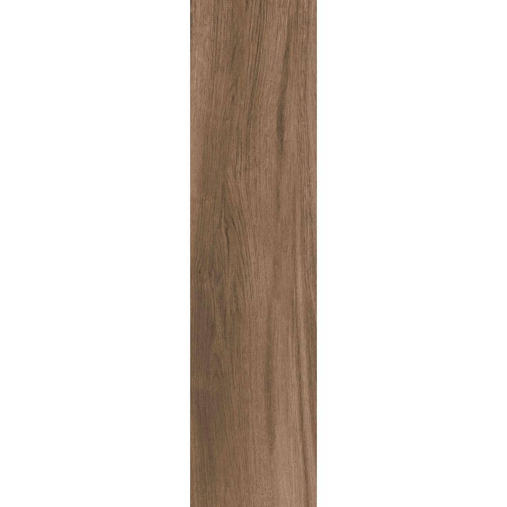 Kerala Nirvana Brown 6 in. x 24 in. Porcelain Floor Tile (15.00 sq. ft./Cas