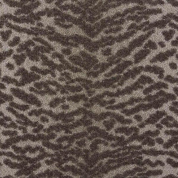 Natural Harmony 9 in. x 9 in. Pattern Carpet Sample - Fearless - Color Earth
