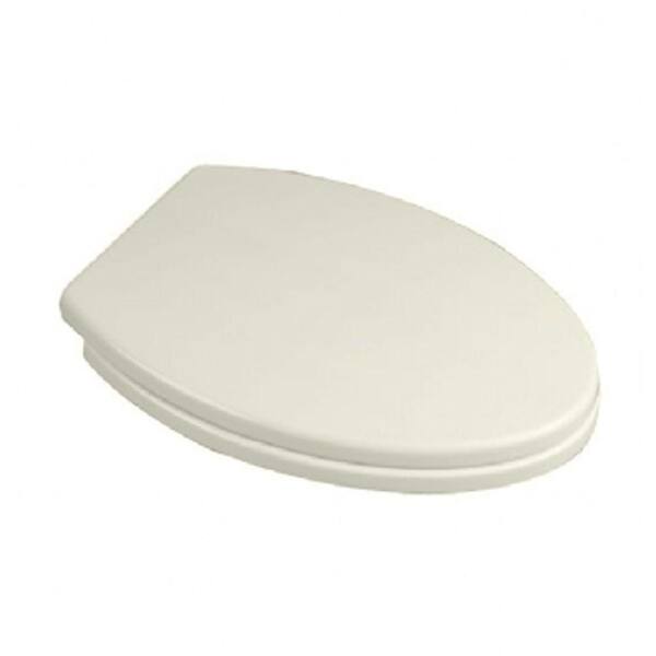 American Standard Tropic Slow Close Elongated Closed Front Toilet Seat in Linen