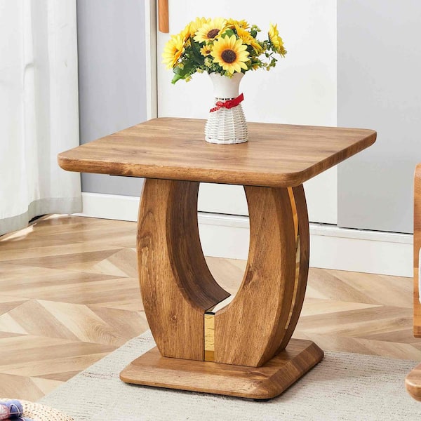 23.6 in. Wood Square MDF Coffee Table