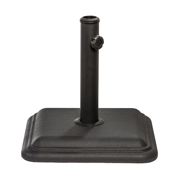 USW US Weight 26 lbs. Umbrella Base Designed to be Used with a Patio Table in Black
