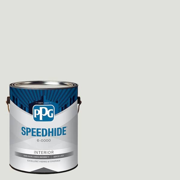 SPEEDHIDE 1 gal. PPG1009-1 Tundra Frost Eggshell Interior Paint PPG1009 ...