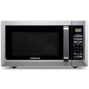 1.3 cu. ft. Countertop Microwave Oven with LED Light/SENSOR 1100-Watt in Stainless