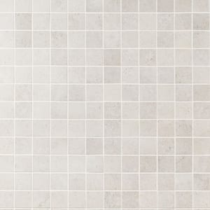 Iris Perla 11.81 in. x 11.81 in. Matte Porcelain Floor and Wall Mosaic Tile (0.96 sq. ft./Each)