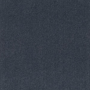 First Impressions Blue Residential/Commercial 24 in. x 24 Peel and Stick Carpet Tile (15 Tiles/Case) 60 sq. ft.